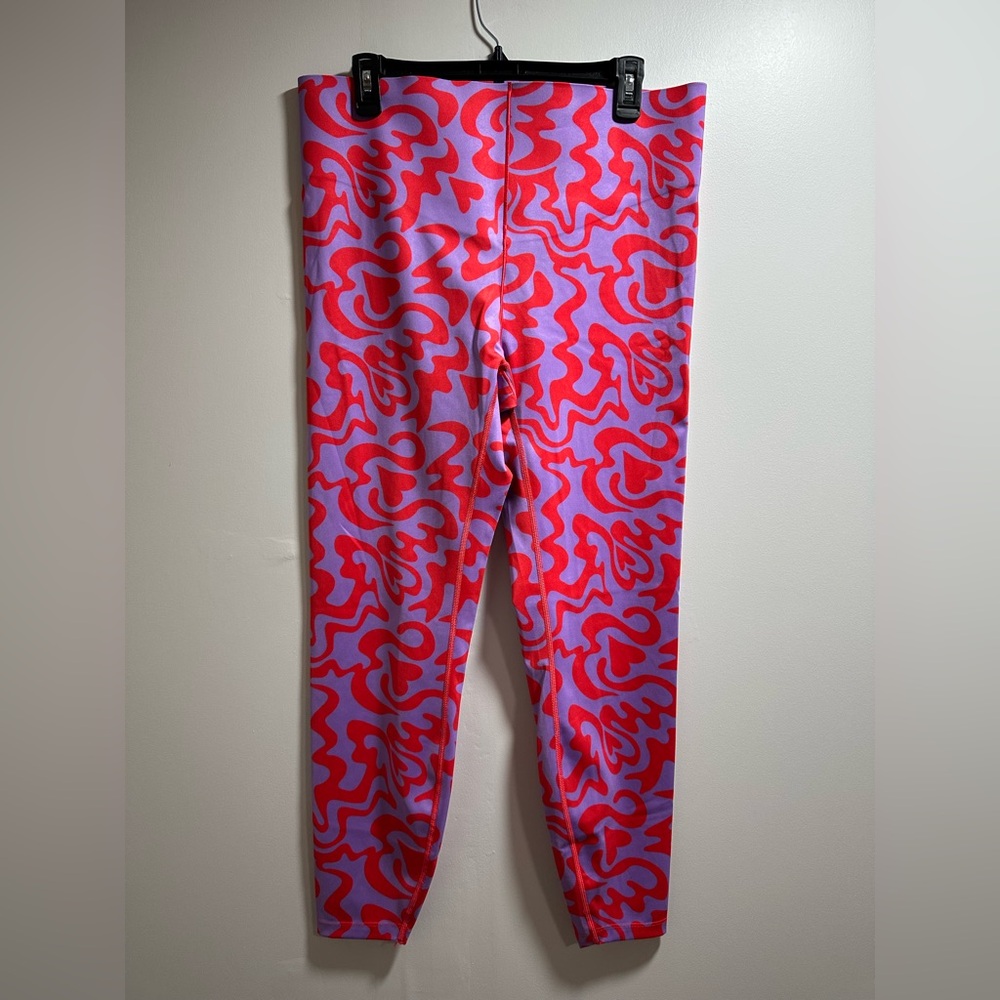 Savage X Fenty Vibrant Heart Pattern Leggings